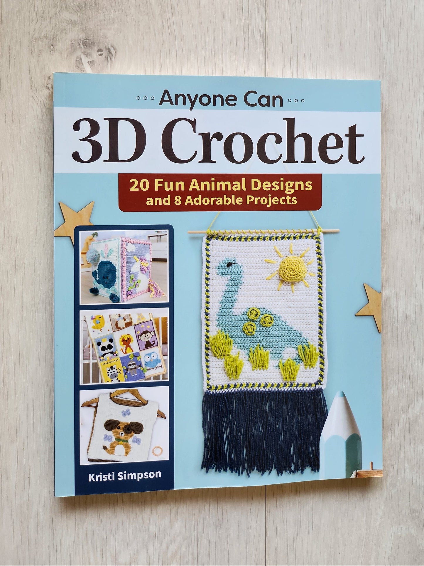Anyone can 3D crochet animal designs book