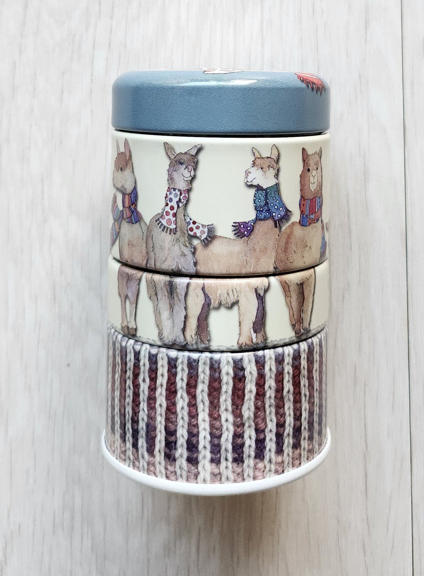 Alpaca Emma Ball trinket and notions tin