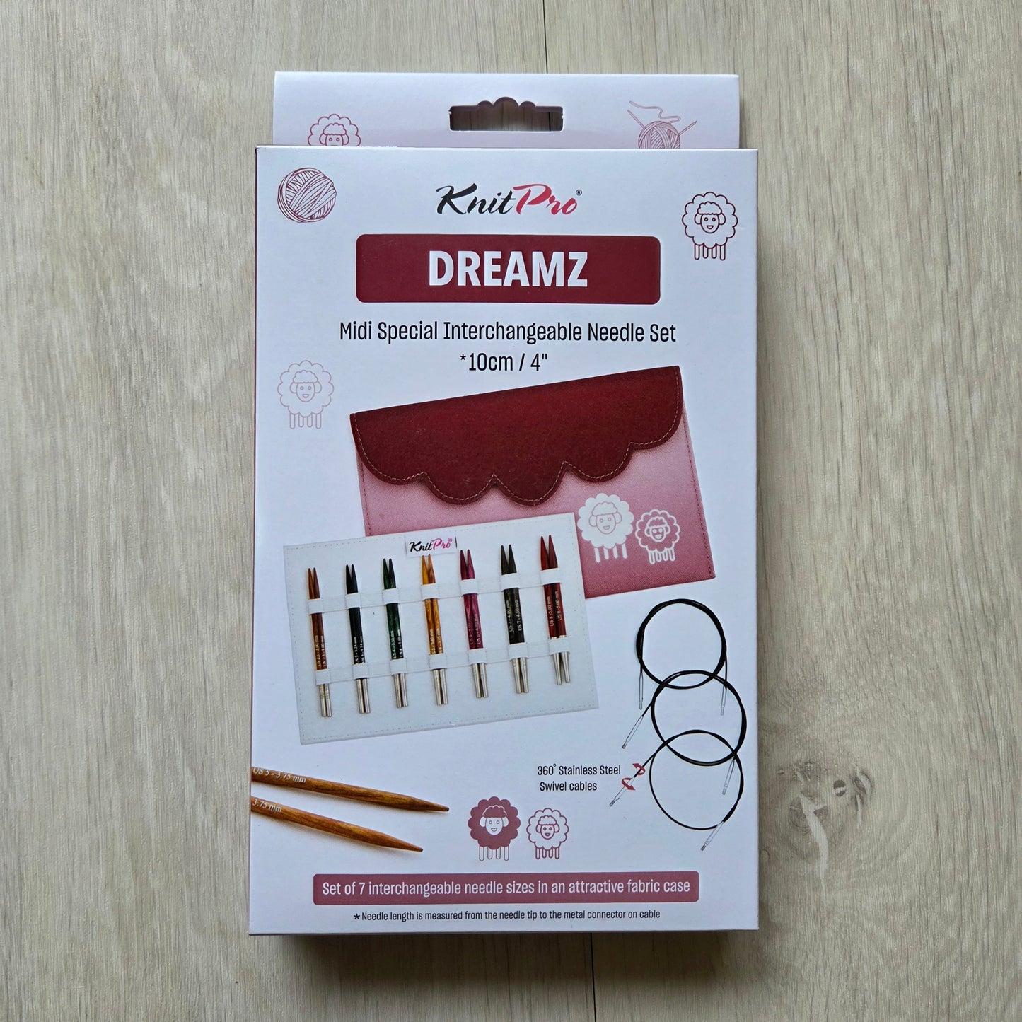 Knitpro Dreamz Midi Special IC Set 10cm (4")