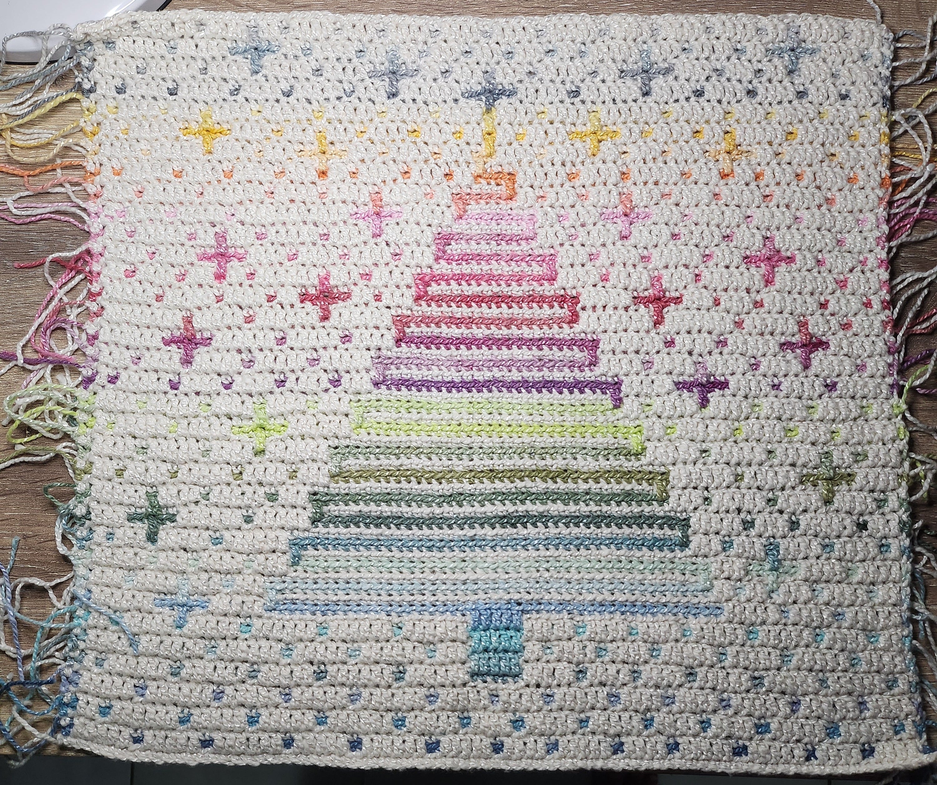 oh christmas tree mosaic