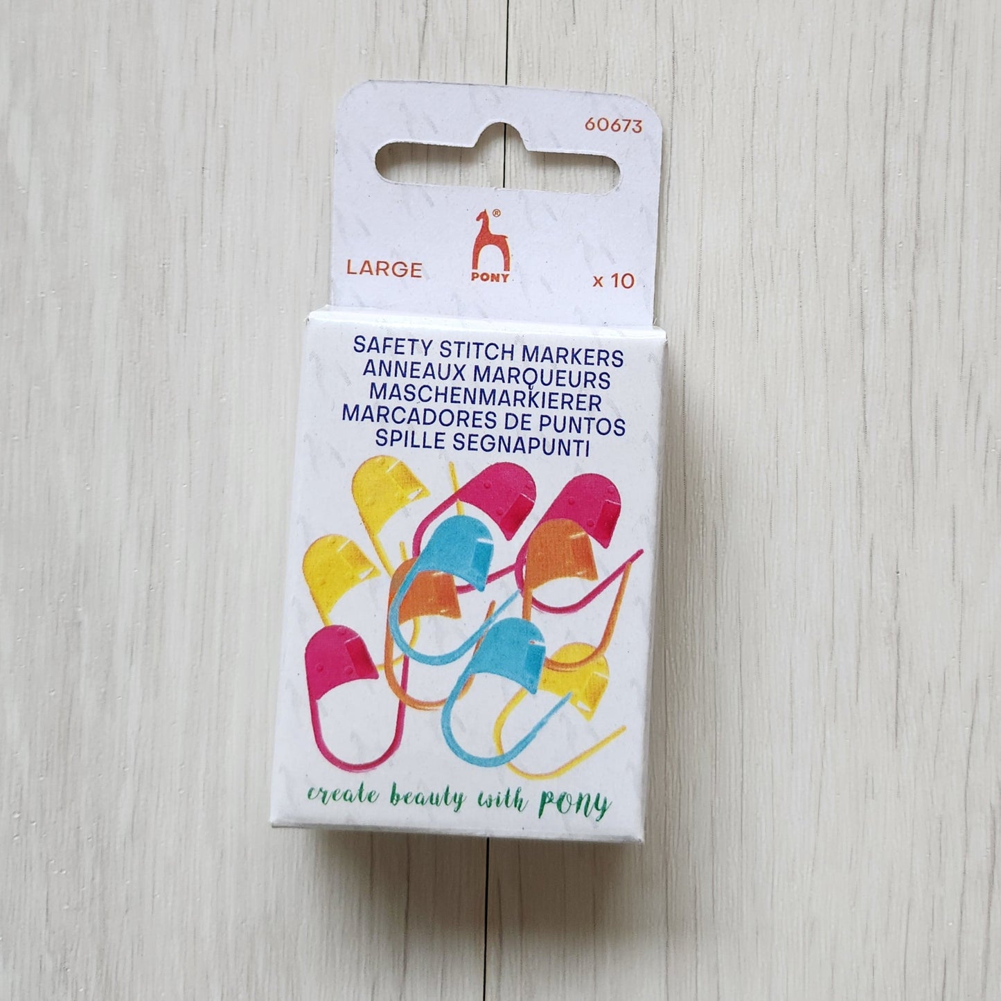 Pony large stitch markers