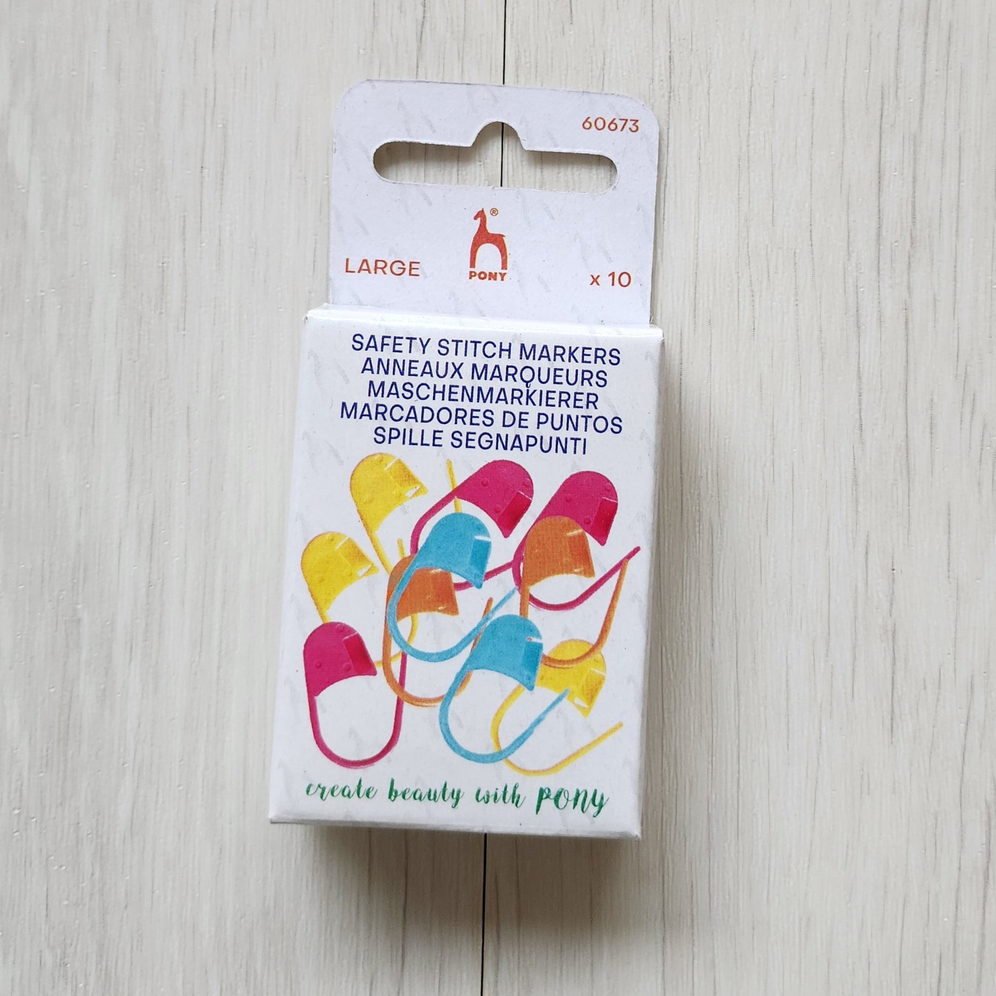 Pony large stitch markers