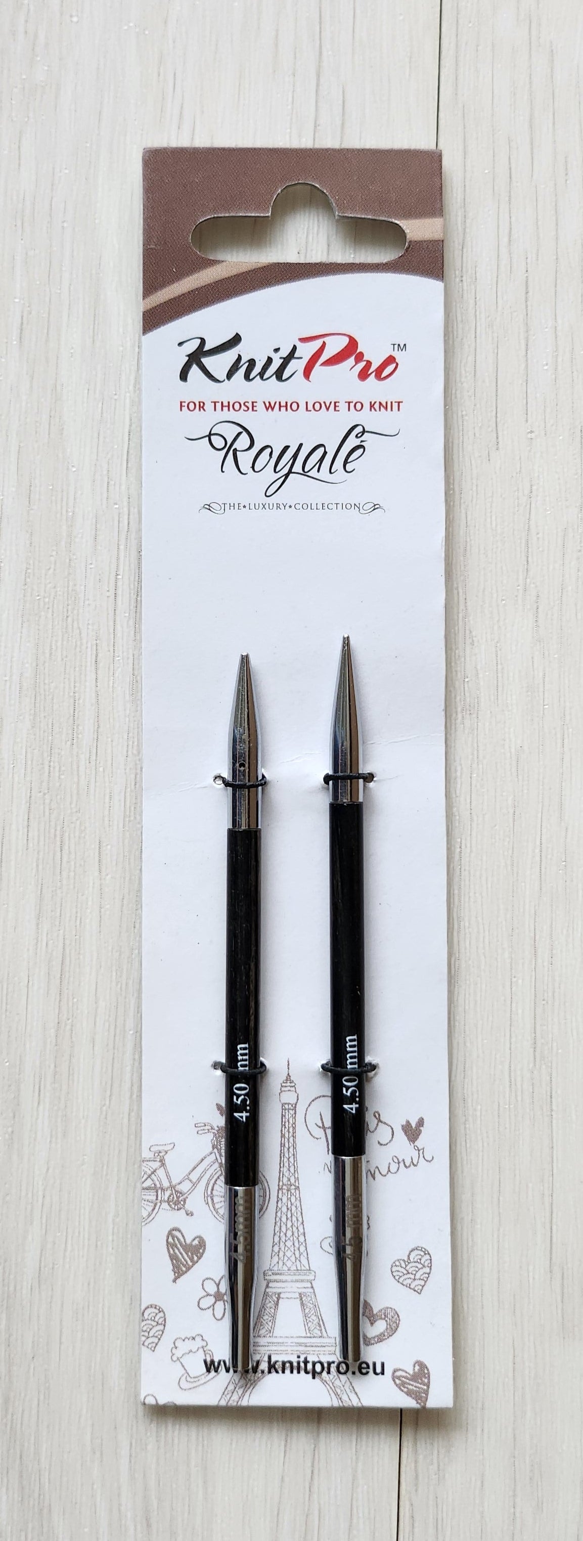 Knit Pro Royale knitting needles 4.5mm