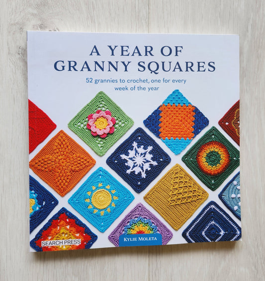 A year of granny squares book 52 granny squares to create