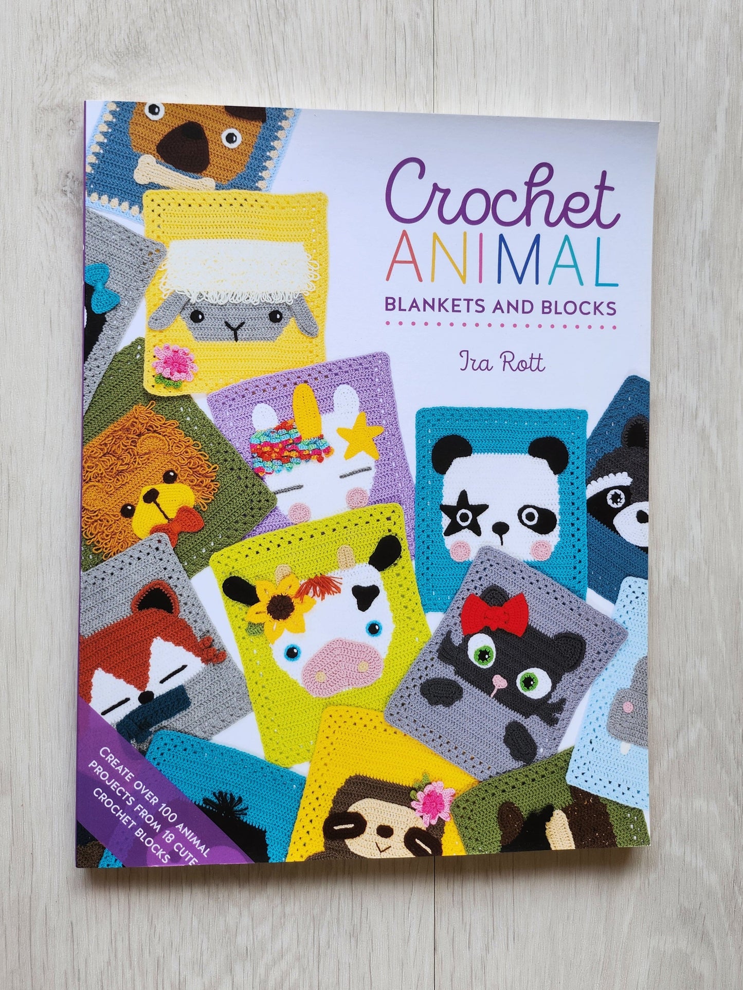 crochet animal blankets and blocks book