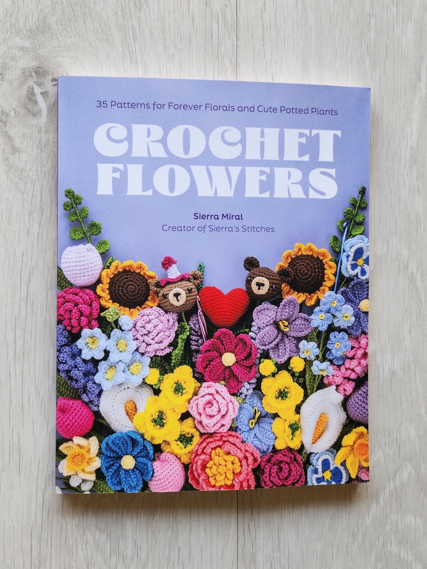 crochet flowers book