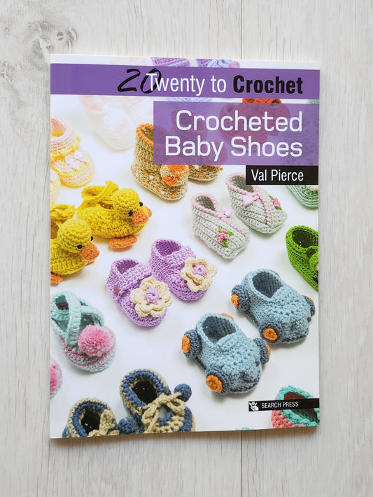 20 to crochet baby shoes book fun themed gift