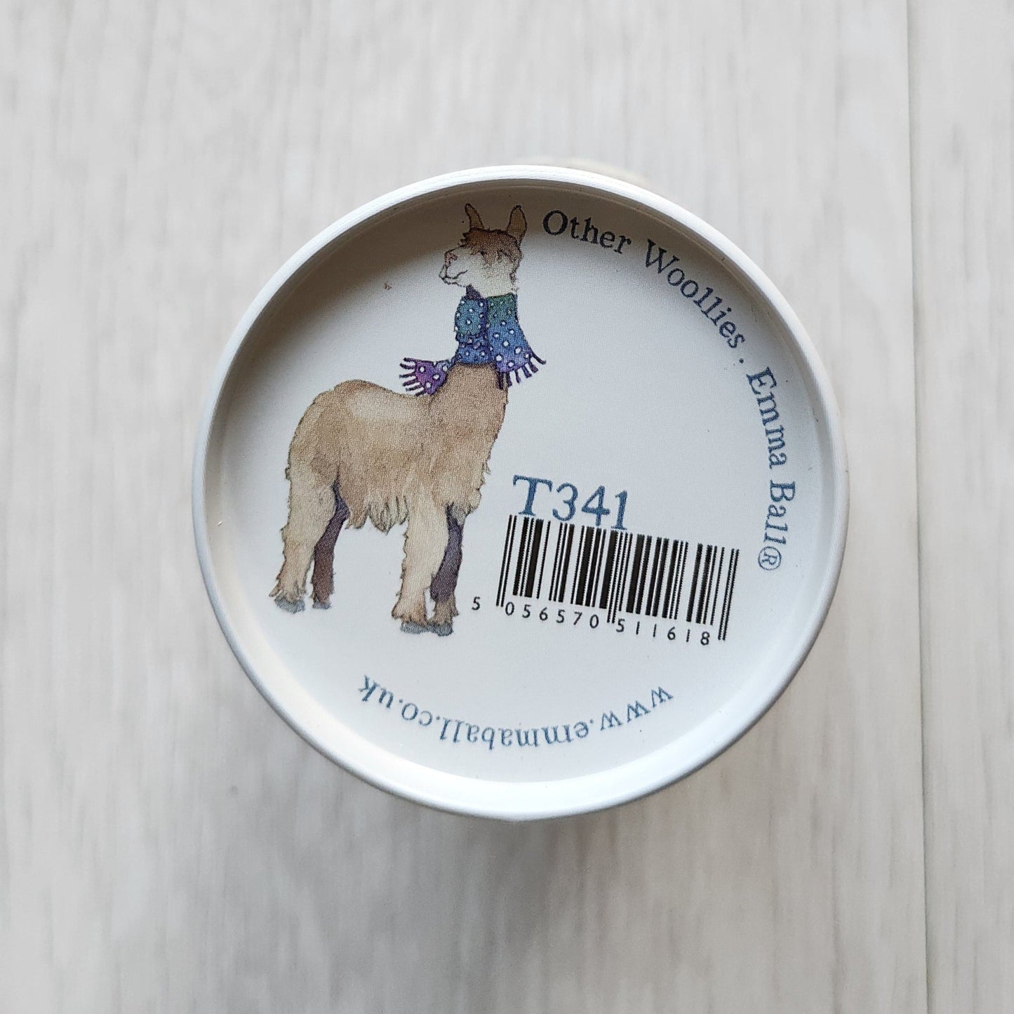 Alpaca Emma Ball trinket and notions tin