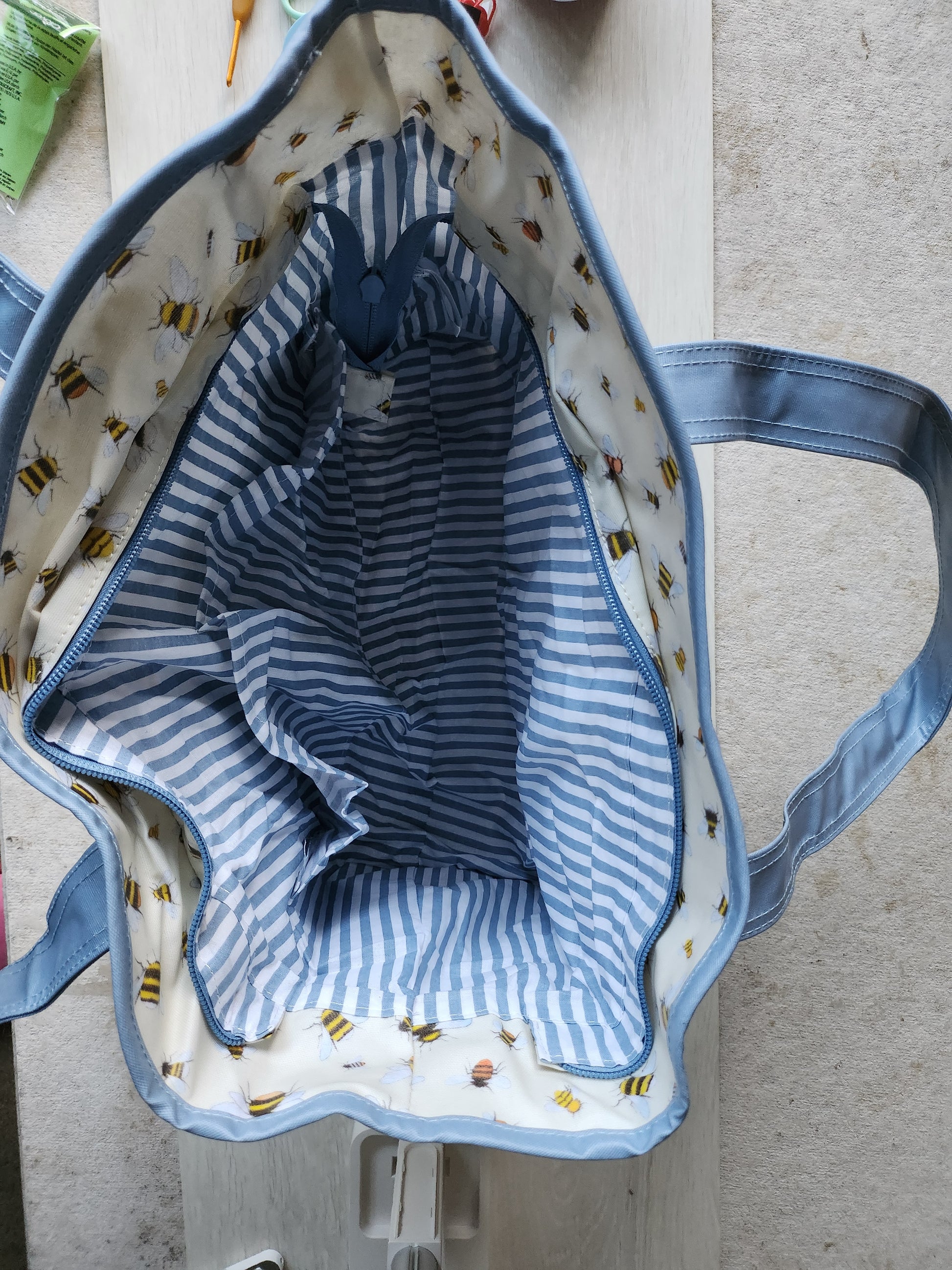 Emma Ball bee craft bag