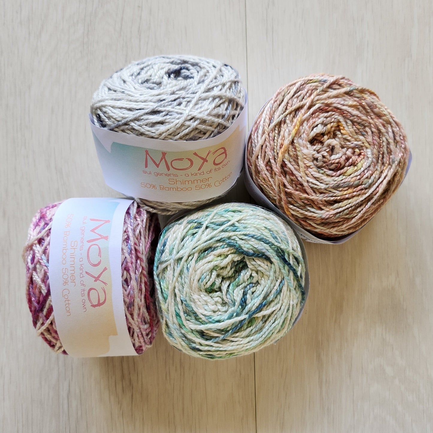 MoYa double knit shimmer