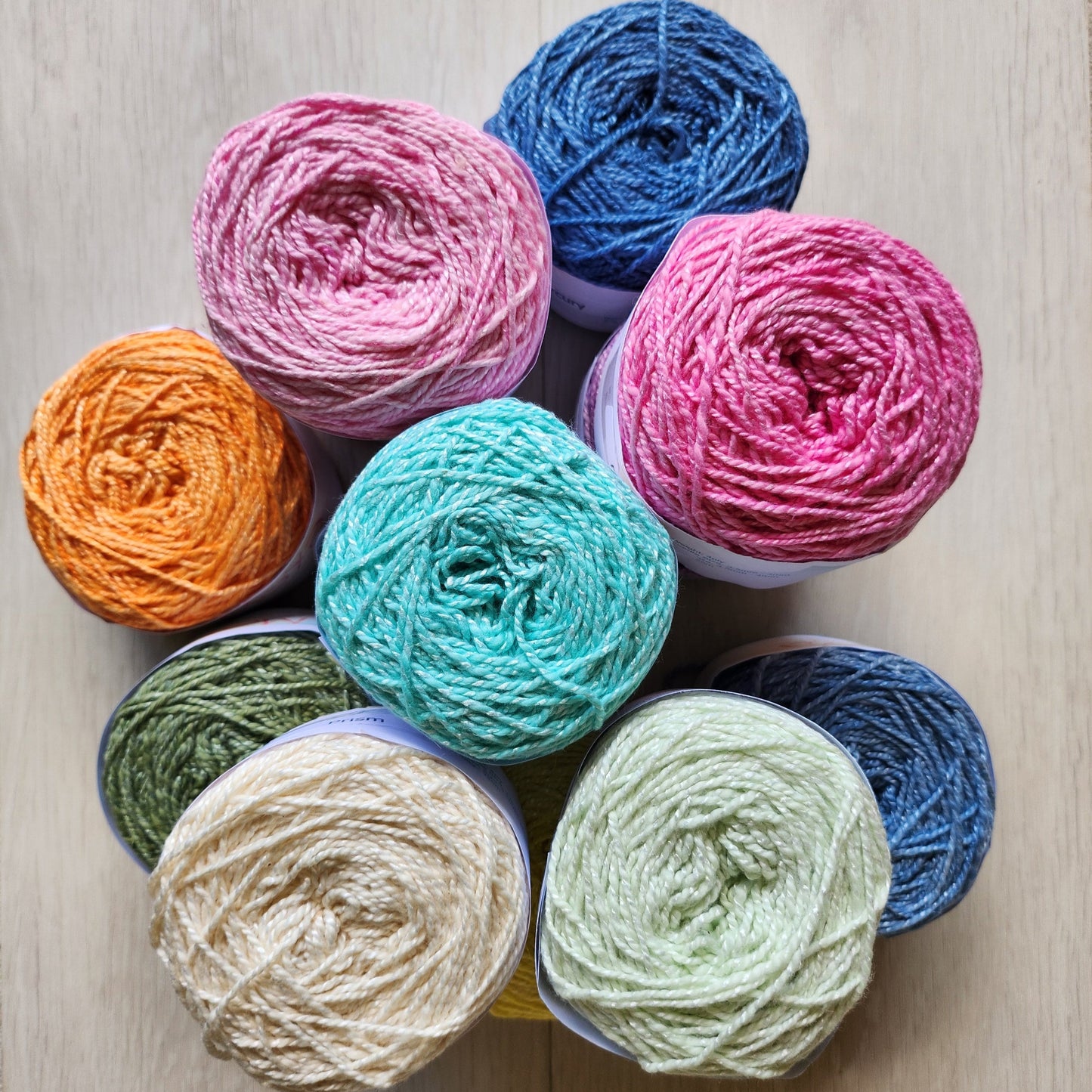 MoYa Double Knit Shimmer bamboo cotton yarn