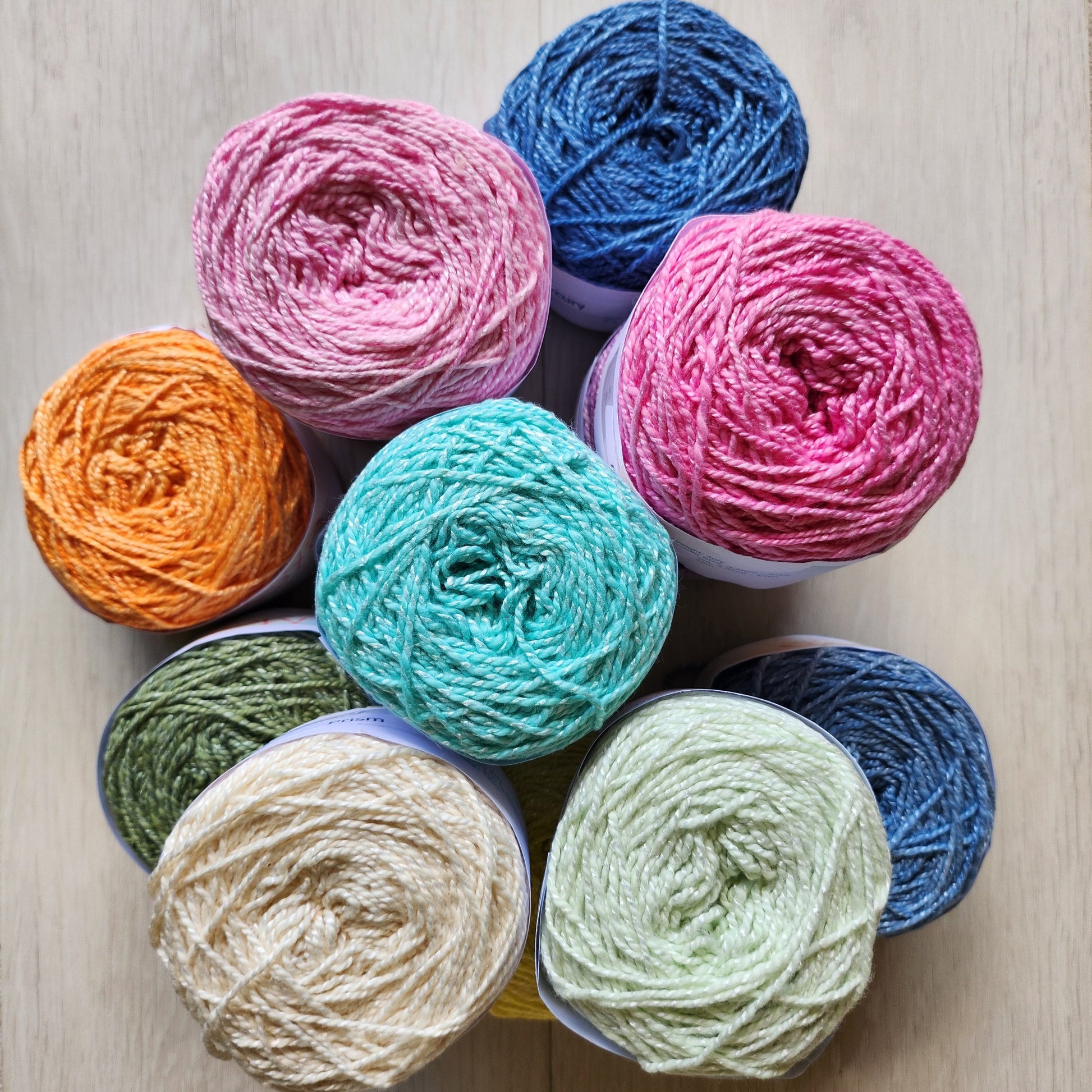 MoYa Double Knit Shimmer bamboo cotton yarn