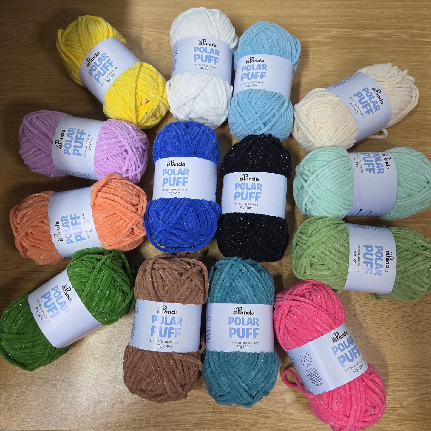 Panda Polar Puff