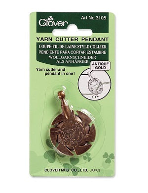 Antique Yarn Cutter Pendant