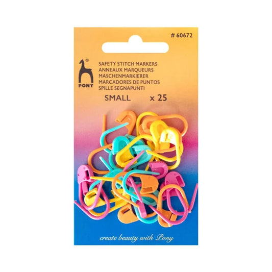 Pony Safety Stitch Markers Plastic SMALL