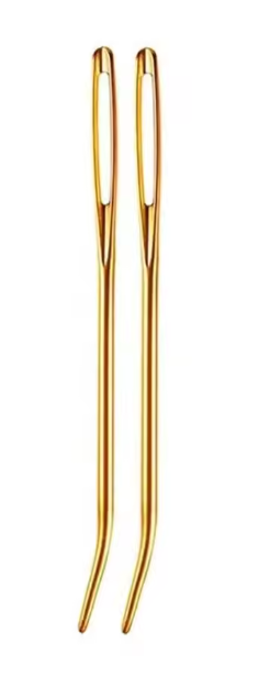 Aluminium Bent Tip Darning Needles