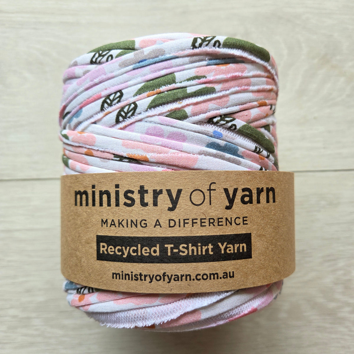Summer Garden French Terry T-shirt Yarn