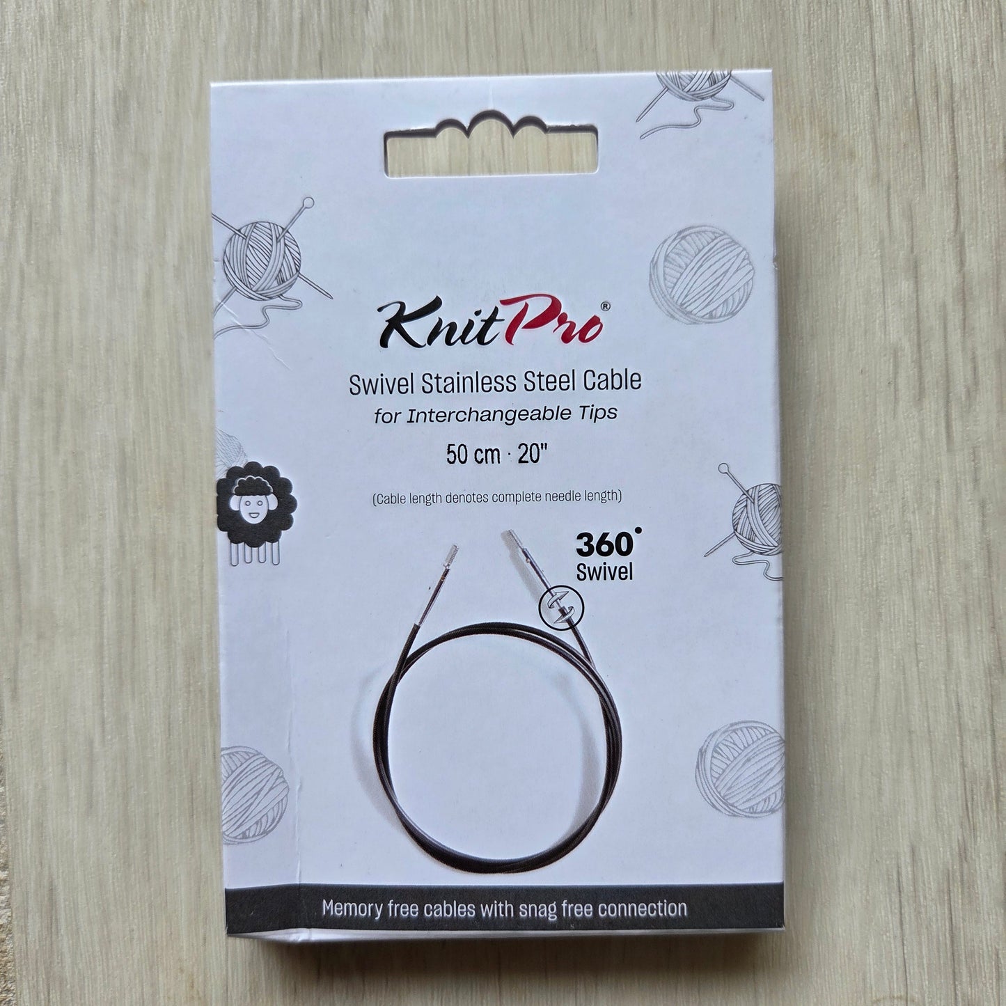 Black/Silver 360 degree Swivel IC Cables