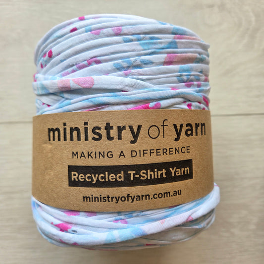 Abstract Watercolour T-shirt Yarn - Seconds Quality