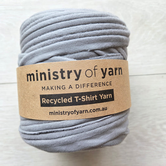 Smokey Grey French Terry T-shirt Yarn