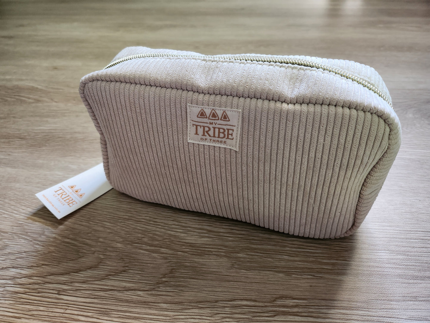 My Tribe of Three - Corduroy Craft Bag