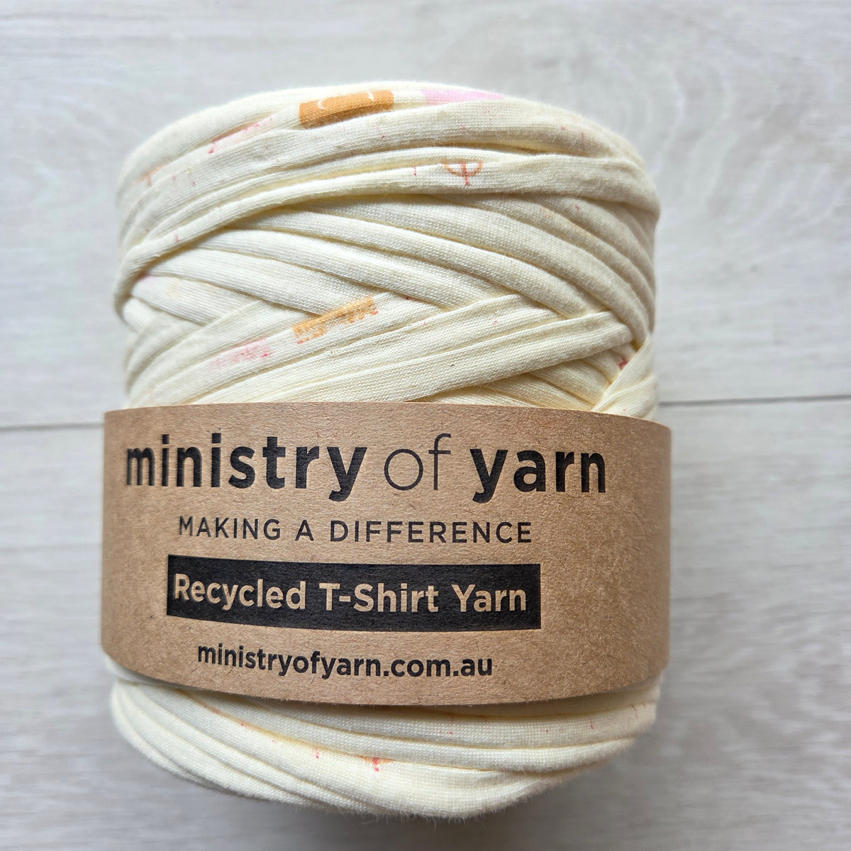 Whipped Butter Shapes T-shirt Yarn