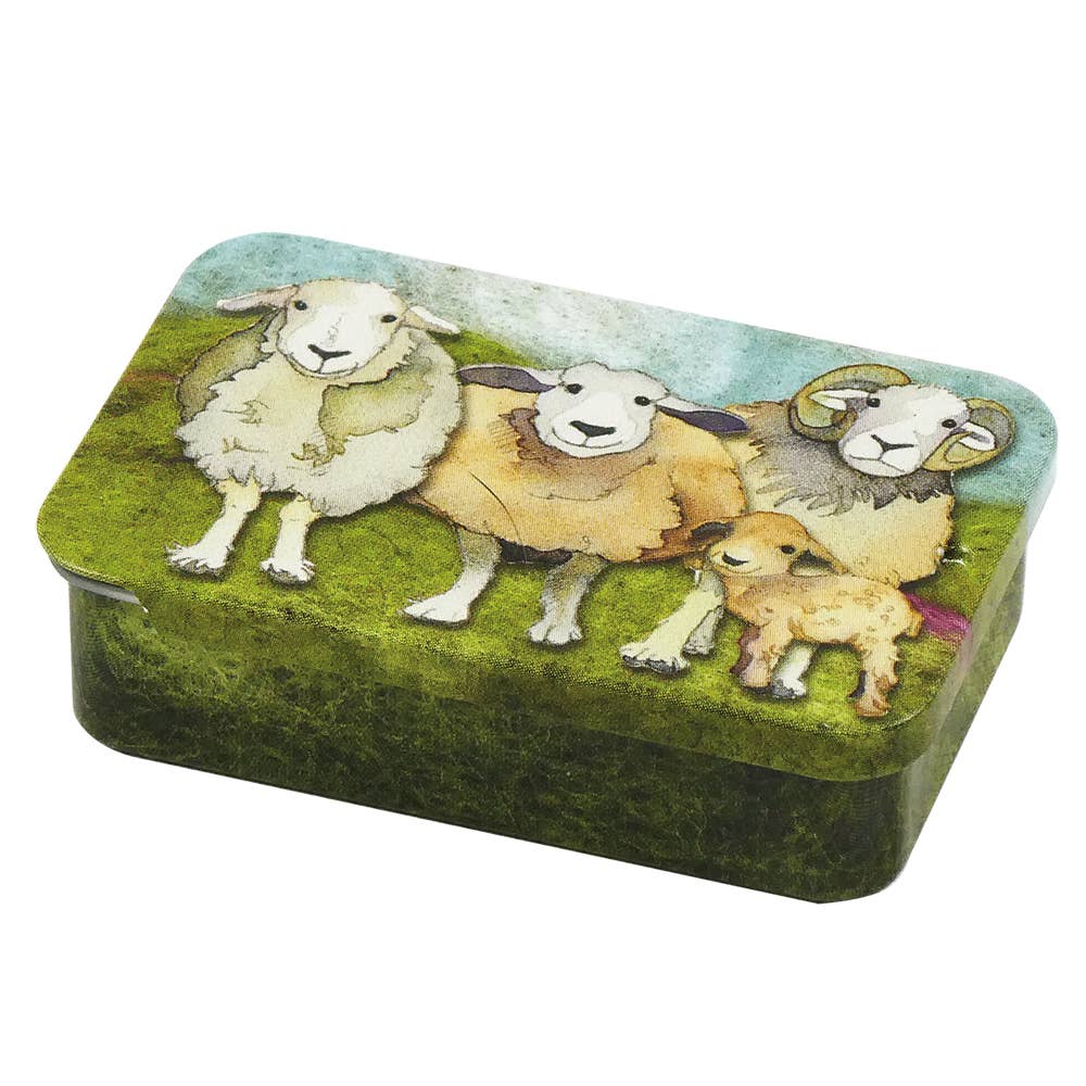 Felted Sheep Pocket Tin - Emma Ball Ltd